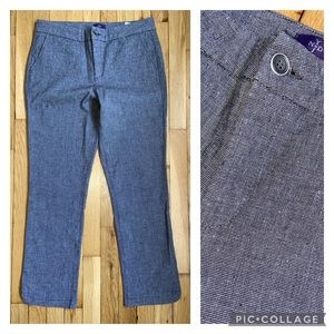 NYDJ gray ankle pants size 6